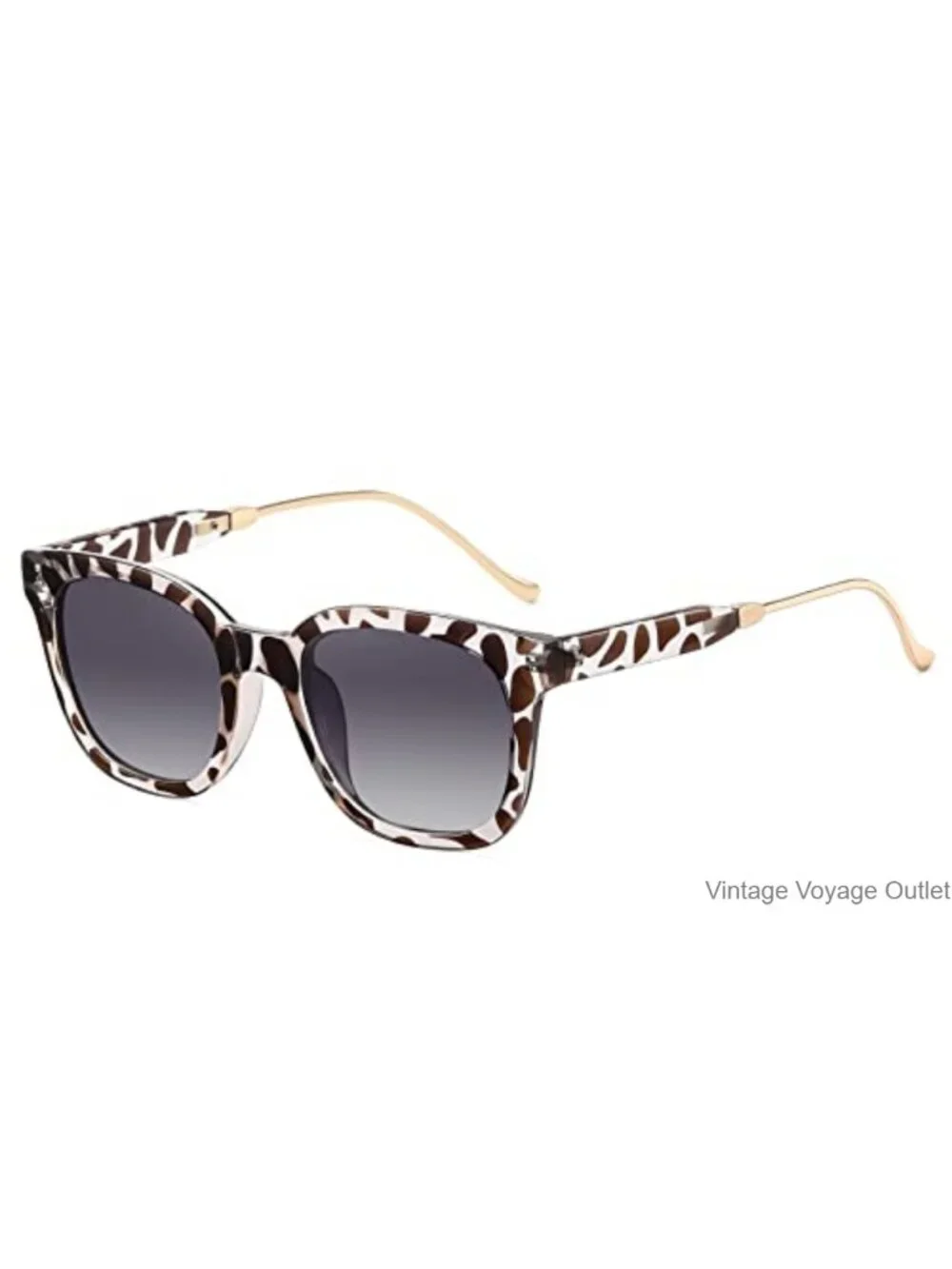 Retro Square Sunglasses UV400 Polarized for Women Men Lightweight
